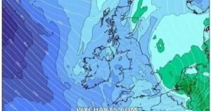 Snow, heavy rain and 70mph gale force winds to blast Britain in washout weekend