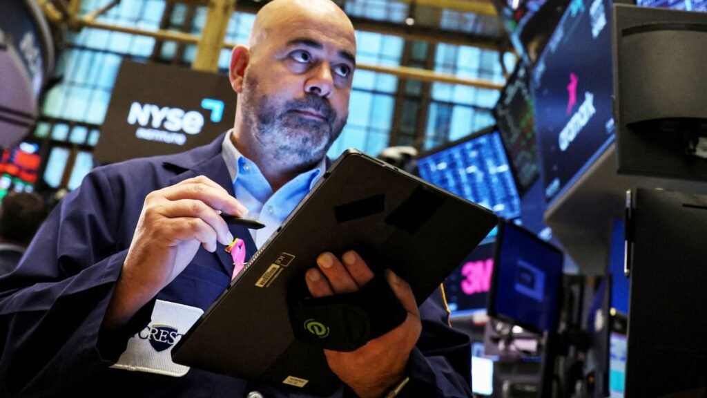 Dow futures gain more than 350 points after jobs report shows lighter wage gains than expected