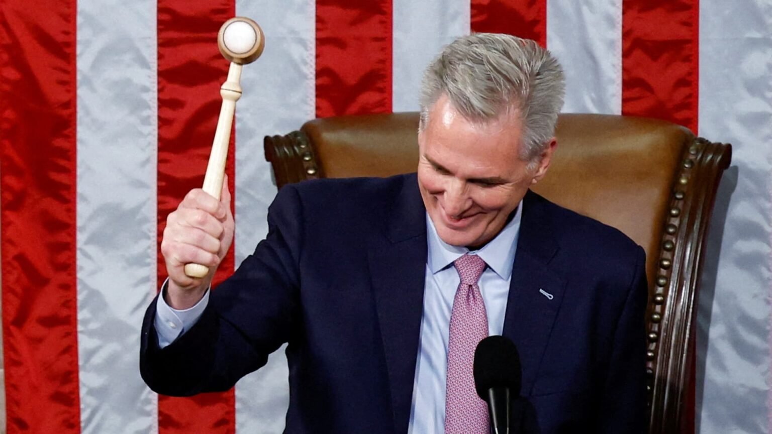 GOP leader McCarthy elected House Speaker on 15th vote in historic run