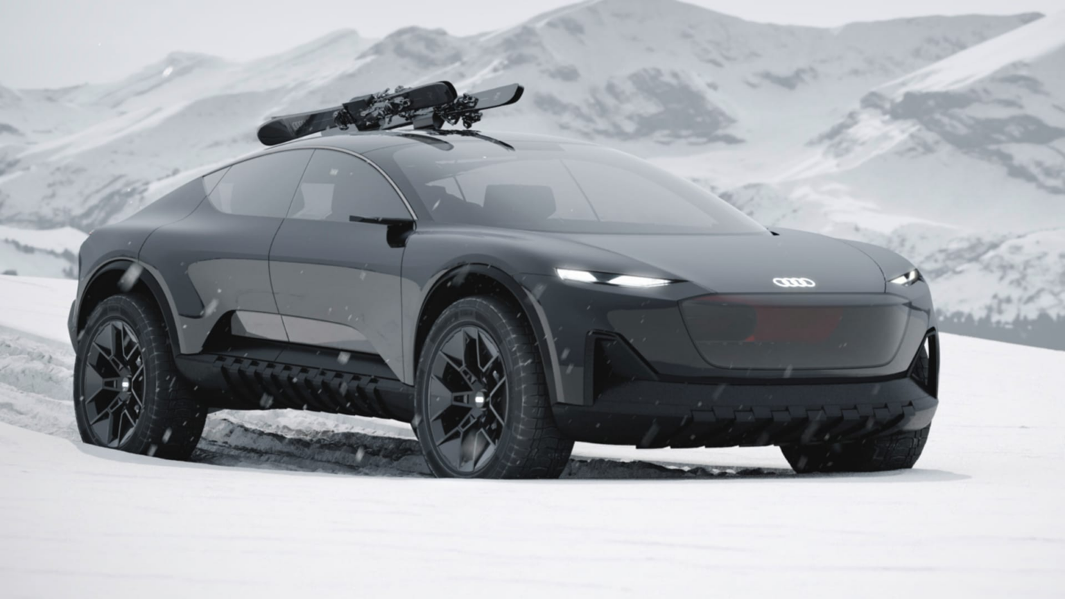Audi’s new EV is a luxury SUV with augmented reality that doubles as a pickup