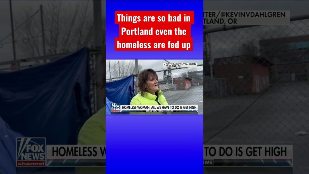 Jesse Watters: Why doesn’t Portland just legalize cannibalism too? #shorts