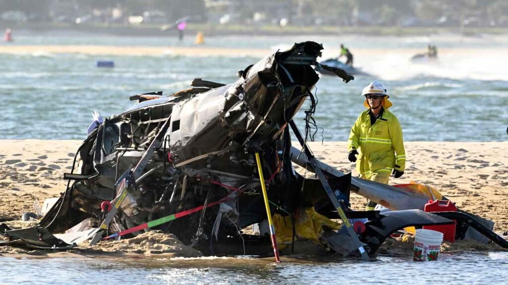 10-year-old Australian boy remains in coma following helicopter crash that killed 4