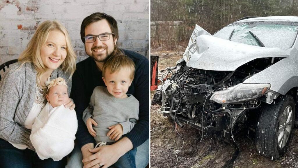 Michigan family soothed by ‘guardian angels’ who appeared after scary early-morning car crash