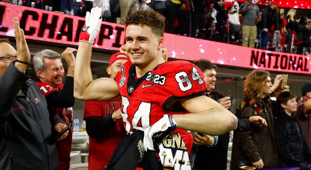 Georgia’s Ladd McConkey praises Stetson Bennett after another national title: ‘He shows up in the big moments’