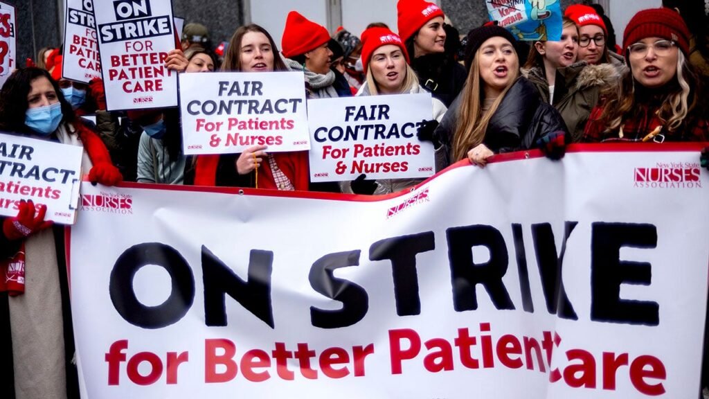New York City nurse strike enters second day without Mount Sinai Hospital, union returning to bargaining table