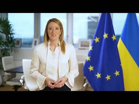Roberta Metsola admits 2022 was ‘difficult’ for Europe, but says Ukraine support won’t falter