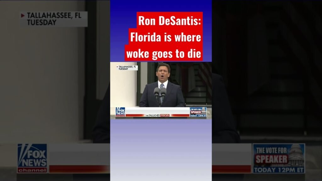Ron DeSantis: Florida is a promised land of sanity #shorts #shortsvideo #shortsfeed