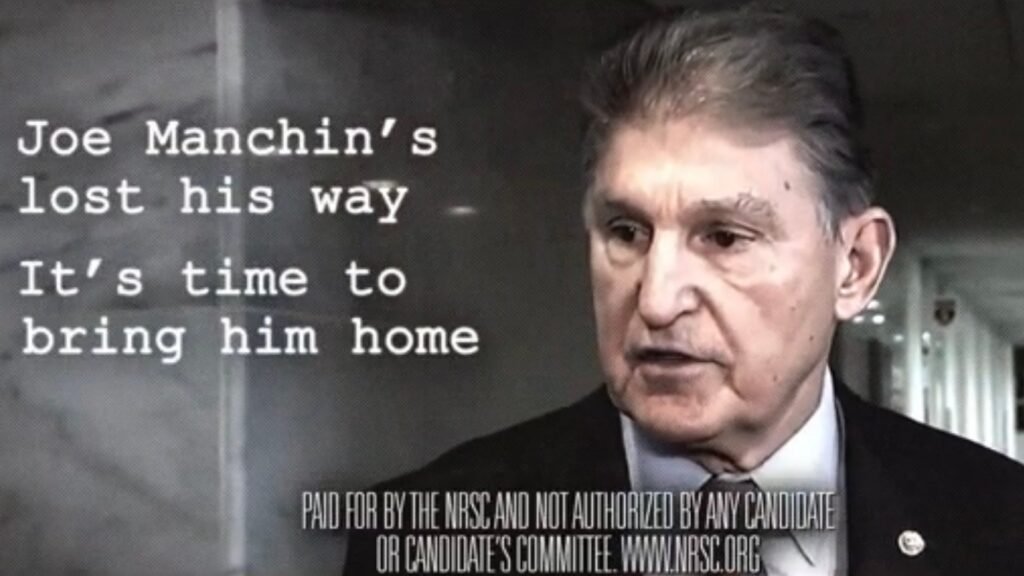 ‘Retire or get fired’: Senate GOP campaign committee targets Manchin, red-state Democrats with ad campaign