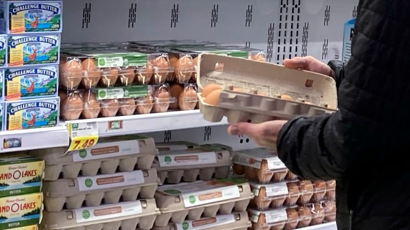 Food prices still stubbornly high but seeing some easing