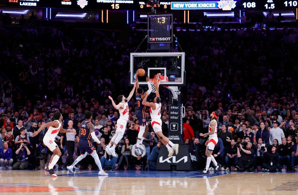 NBA absolves referees on critical no-call in Knicks’ OT loss to Raptors