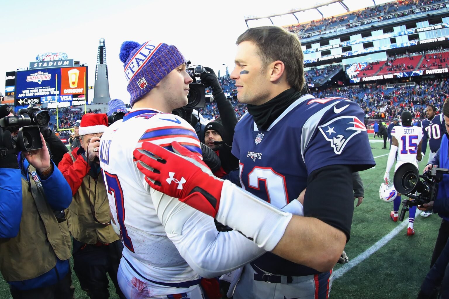 Bills’ Josh Allen says Tom Brady’s press conference was ‘a little too sentimental for my liking’