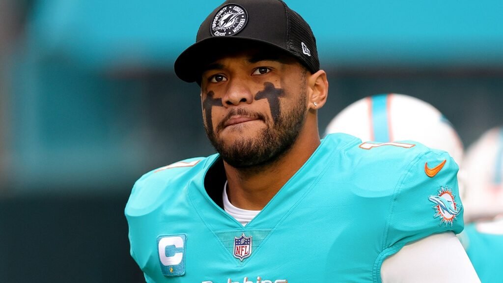 Dolphins GM Chris Grier claims Tua Tagovailoa is not ‘any more prone than anyone else’ to concussions