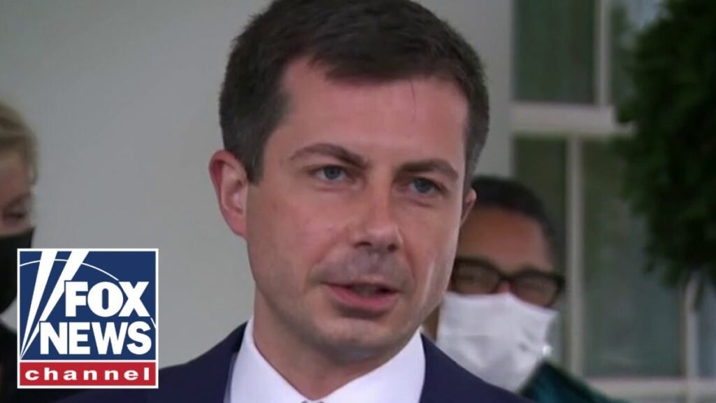 Pete Buttigieg called out after FAA grounds all flights