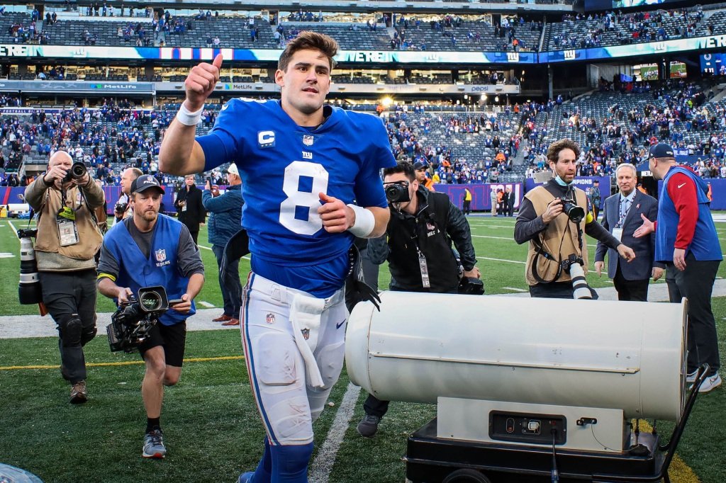 Daniel Jones is a free agent after this season.