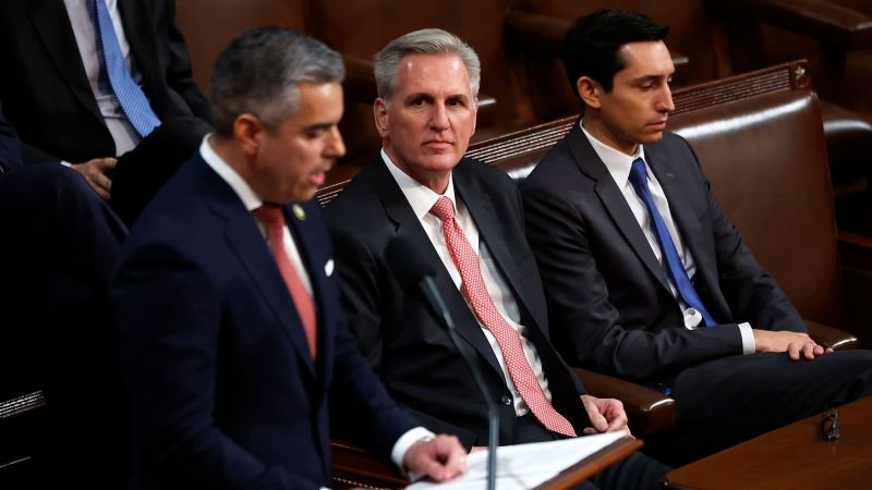 McCarthy fights to lock down a deal in longest speaker contest in 164 years