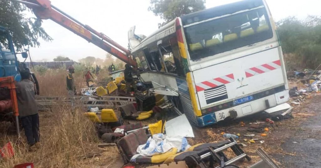 40 people killed, dozens injured in bus crash in Senegal