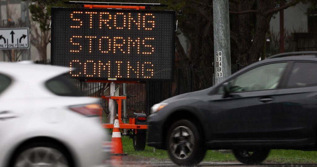 California faces parade of cyclones’; more than 110,000 without power