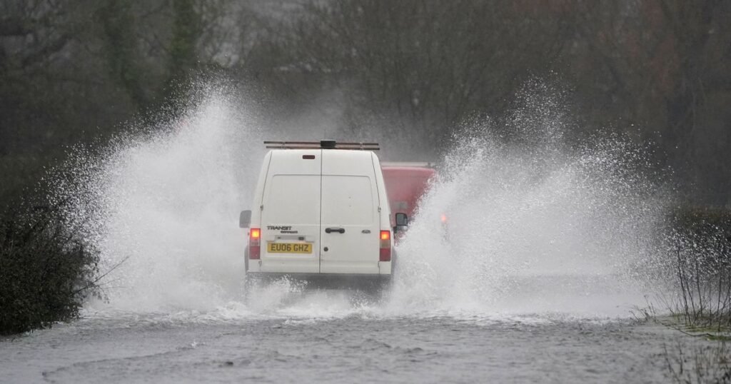 More weather warnings issued after heavy rain and floods sweep the UK