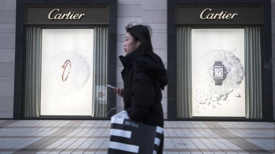 Burberry and Richemont sales hit after China’s Covid surge hammers demand