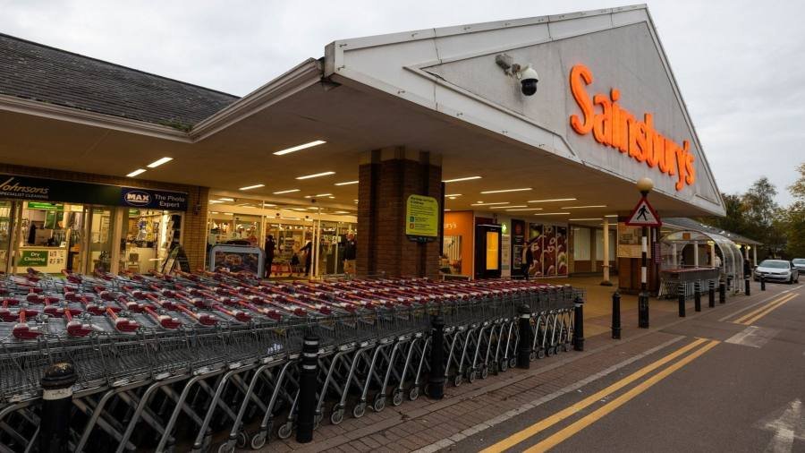 Sainsbury’s says full-year profits to be at upper end of forecast range