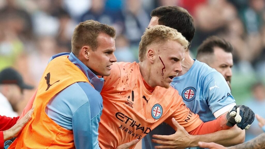 A-League pitch invasion ‘the worst witnessed in Australian football’
