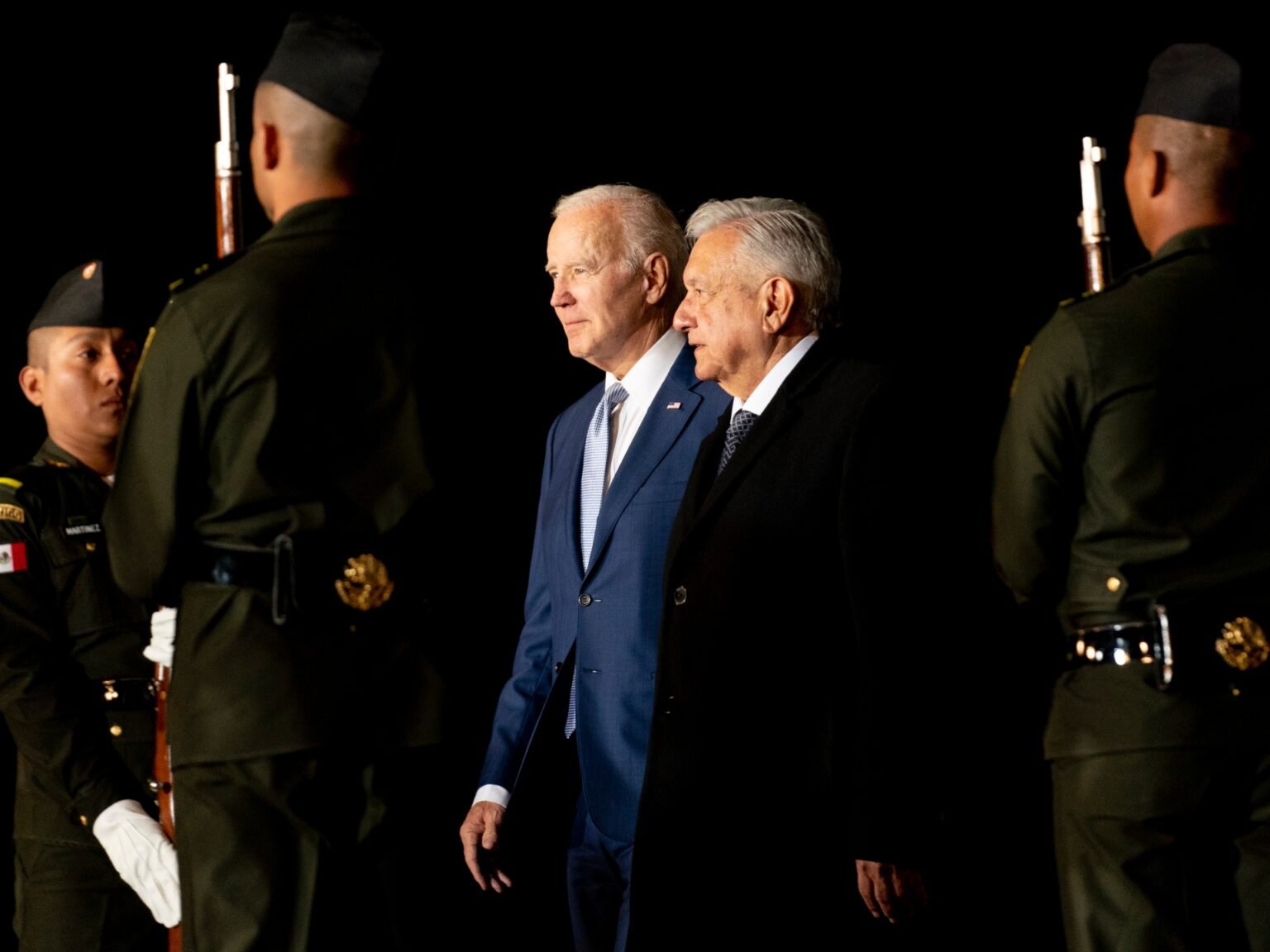 Joe Biden visits Mexico ahead of ‘Three Amigos’ summit