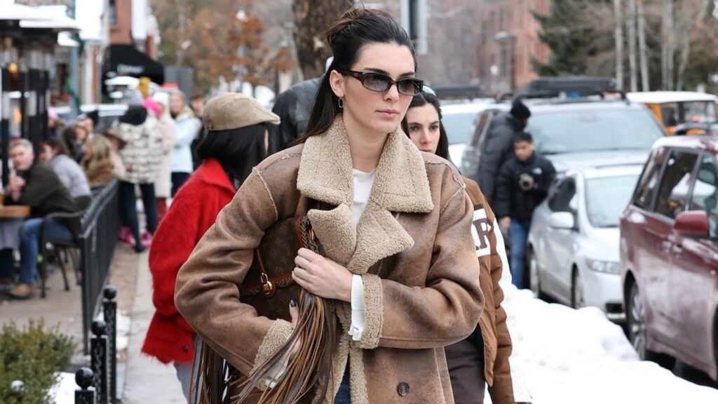 Kendall Jenner Sports a Pair of Wild Cowboy Boots in Aspen
