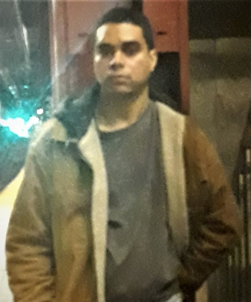 Elisaul Perez attacked the victim as she swept the sidewalk.