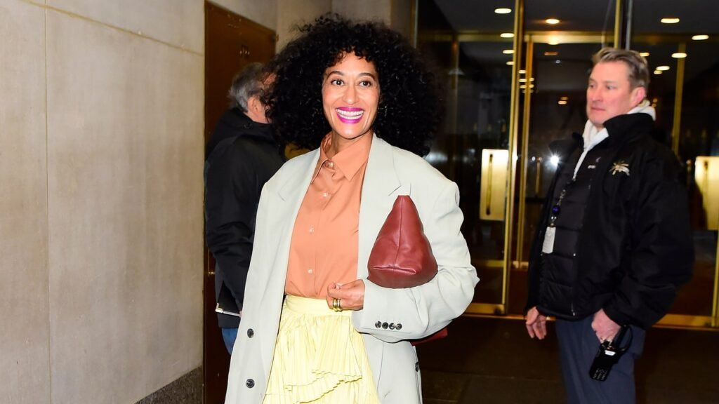 Tracee Ellis Ross Serves a Fresh Take on Color-Blocking