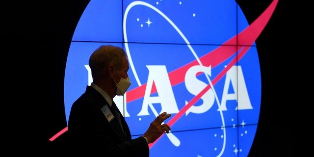 NASA Administrator Bill Nelson speaks during a visit to the National Aeronautics and Space Administration (NASA) Goddard Space Flight Center on November 5, 2021 in Greenbelt, Maryland.