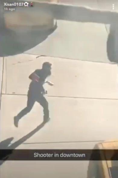 A new video shows the chaotic moment accused Saipov was confronted and shot by an NYPD officer.