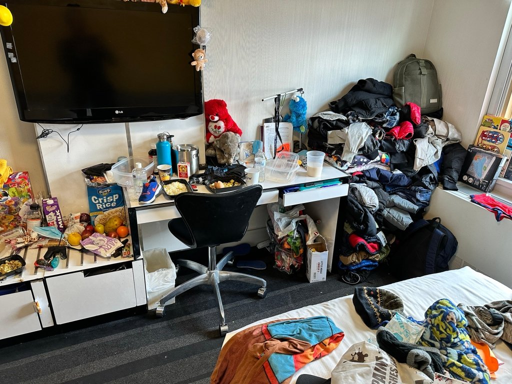 The shelters ran out of rooms for the migrants.