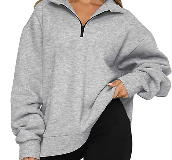 Going Viral! This Cozy Quarter-Zip Is an Everyday Essential — On Sale Now