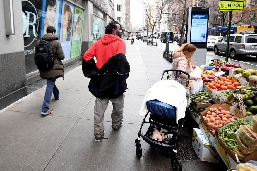Local terror "Howard", a known homeless man who has been terrorizing the NYC neighborhood of Gramercy.