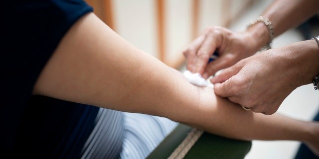 DNA fragments obtained through a blood test may reveal cancer cells in the blood.
