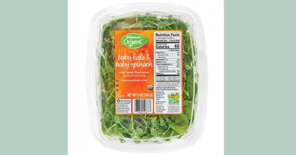 Salad Greens Sold at Wegmans in 7 States Recalled for Salmonella