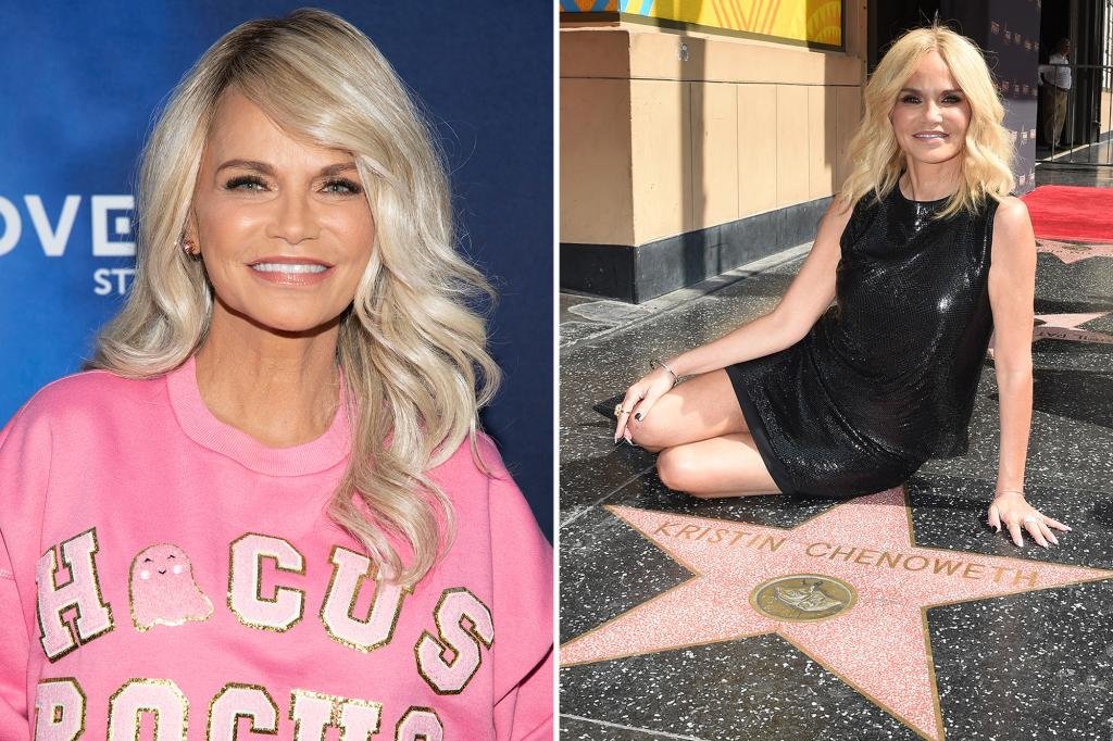 Kristin Chenoweth claims hair extensions saved her life after accident