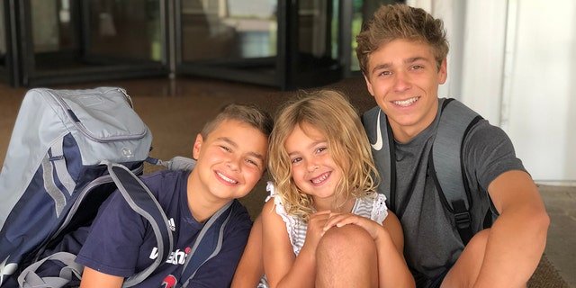AllergyStrong executive director Erin Malawer's oldest son (far right) suffers from multiple severe allergies.