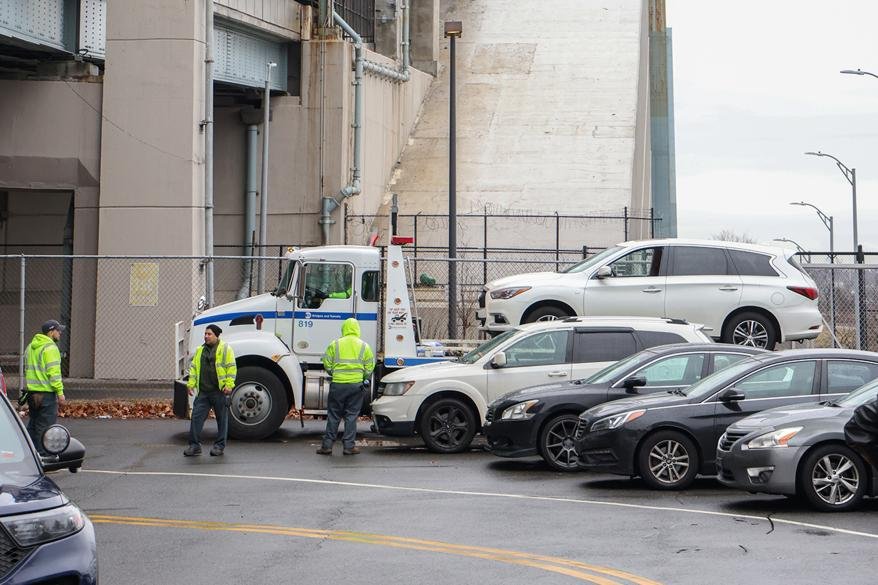 the impound lot
