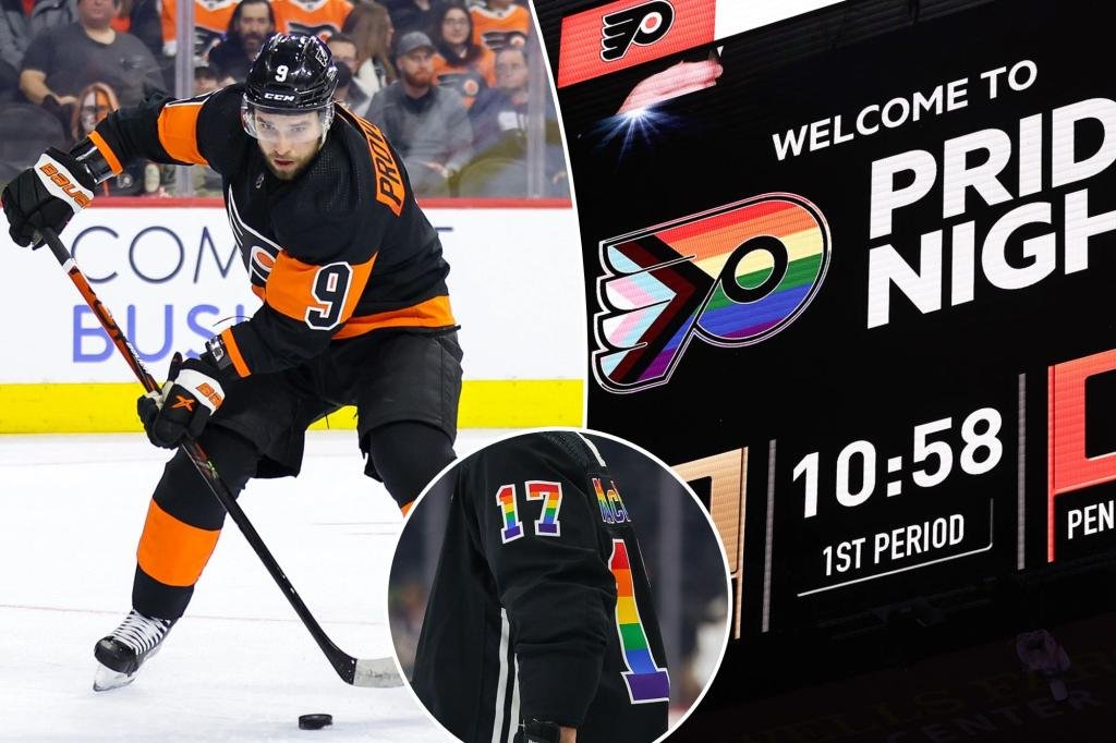 Flyers’ Ivan Provorov skips warmups over refusal to wear Pride Night jersey