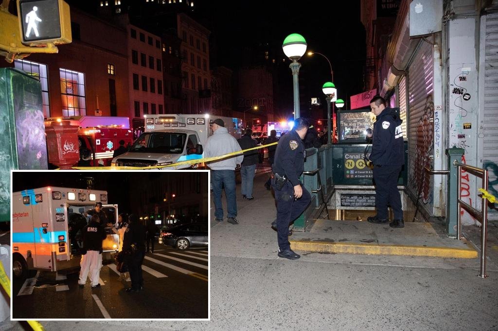 Man shot during dispute on Manhattan subway