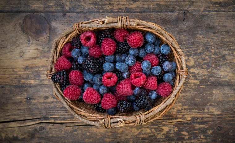 Wild and dark berries.