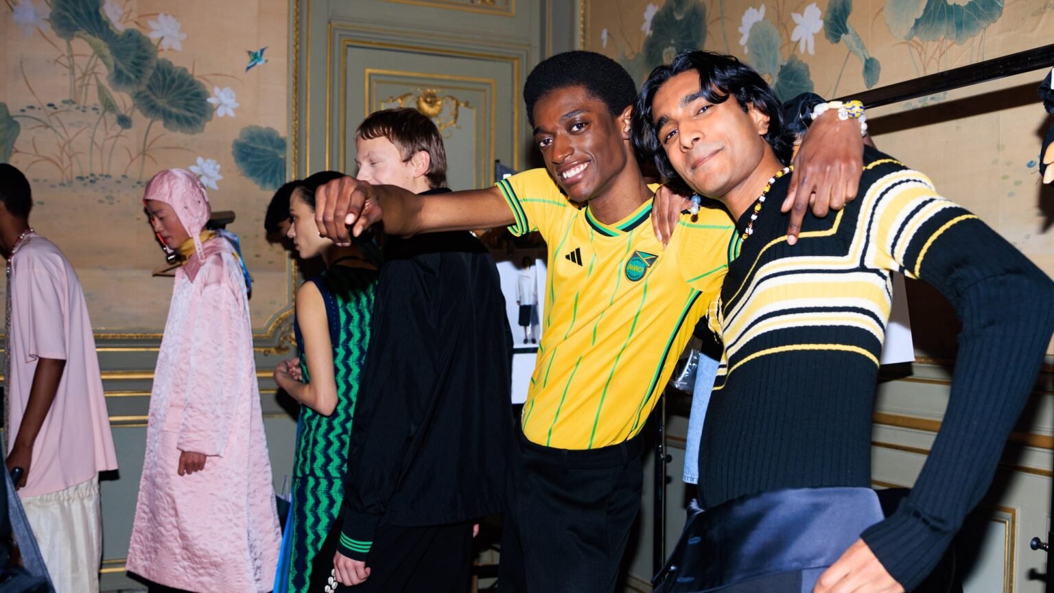 The Best Backstage Moments From the Fall 2023 Menswear Shows in Paris