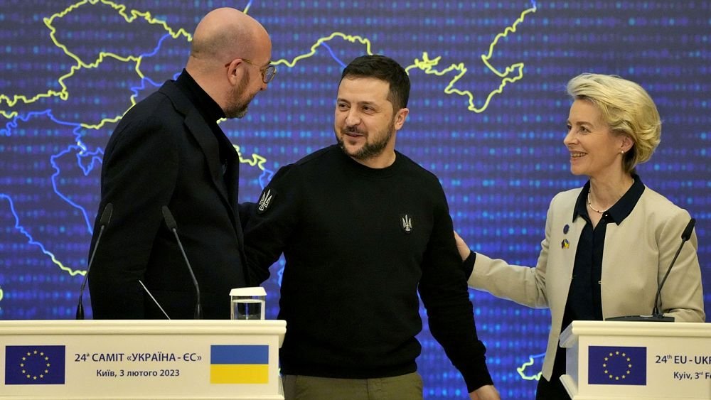 EU-Ukraine summit is ‘proof that Russia can’t break us’, says Zelenskyy