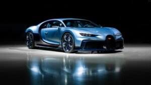 Bugatti just sold its last purely gas-powered car for $10.7 million, setting a world auction record for a new car