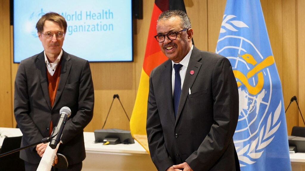 Germany drops to 2nd biggest WHO donor despite new pledge of $140 million
