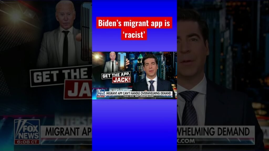 Watters: Have you heard about Biden’s app for illegals? #kamalaharris #biden