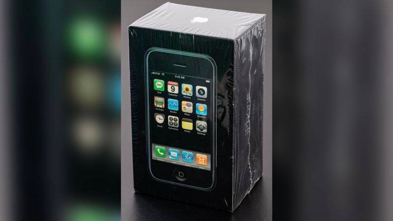 A first generation iPhone going up for auction hopes to fetch $50,000