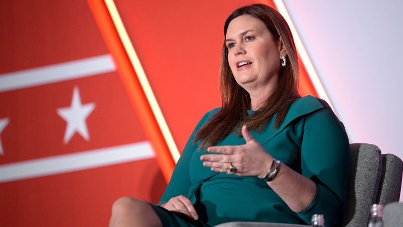 Sarah Huckabee Sanders to deliver GOP response to Biden’s State of the Union address