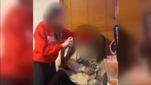 Philadelphia high school students disciplined after video shows one using black spray paint on another’s face while saying racist comments